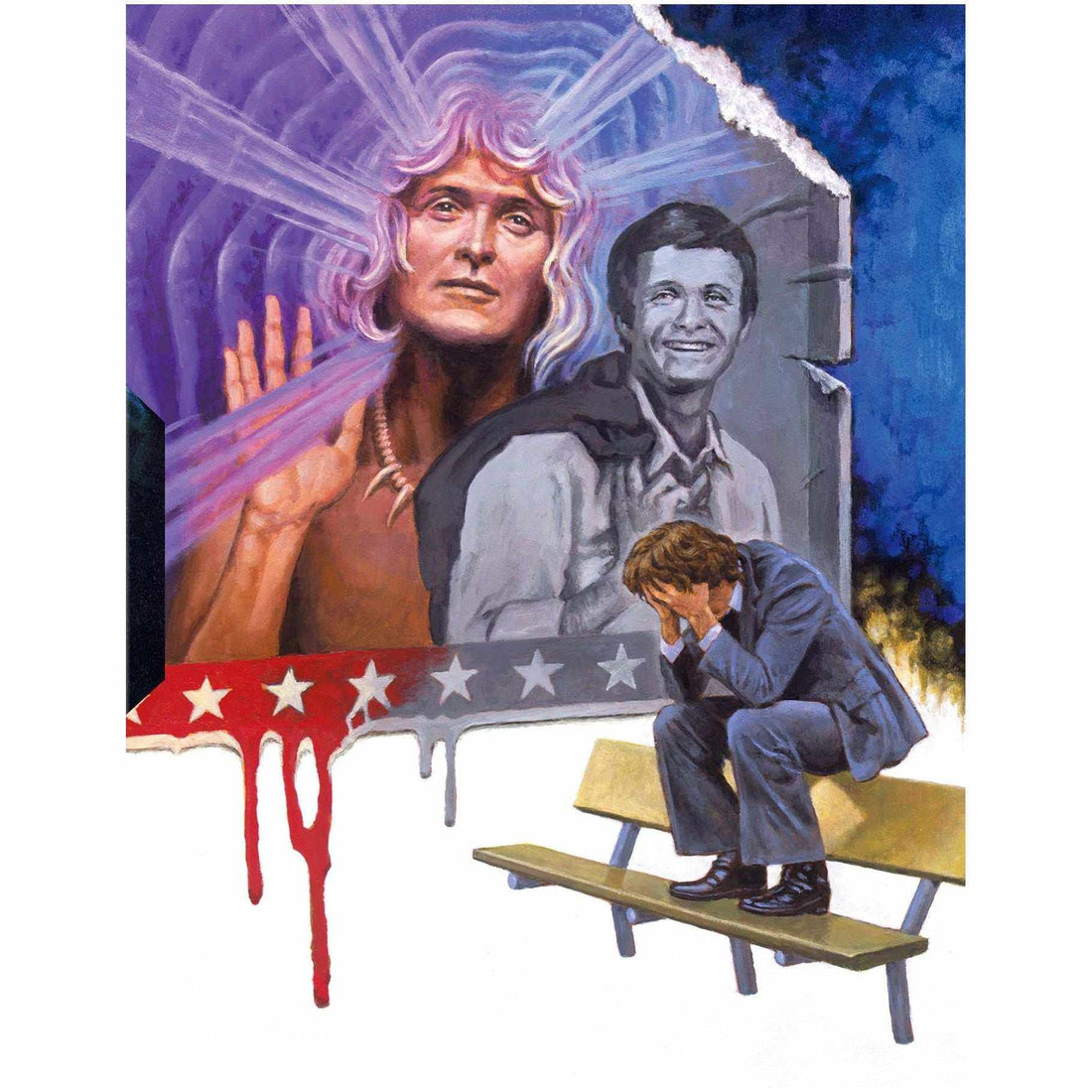 Blue Sunshine 4K UHD + Blu-Ray + CD with Rigid Slipcase and Extras Packaging