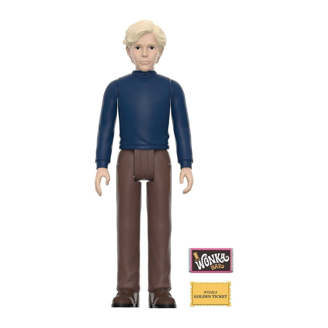 Super7 - Willy Wonka & the Chocolate Factory - ReAction Figures Wave 2 - Charlie Bucket image of product in box