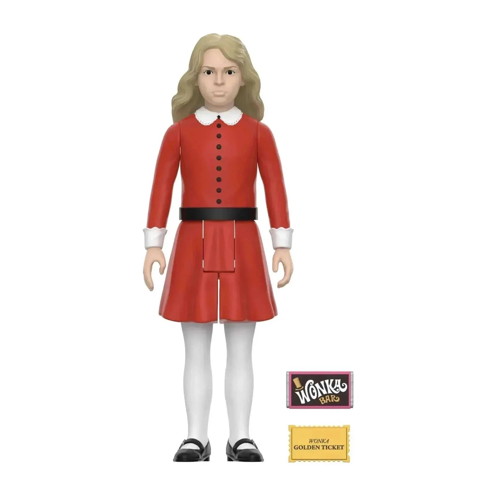 Super7 - Willy Wonka & the Chocolate Factory - ReAction Figures Wave 2 - Veruca Salt image of product in unboxed