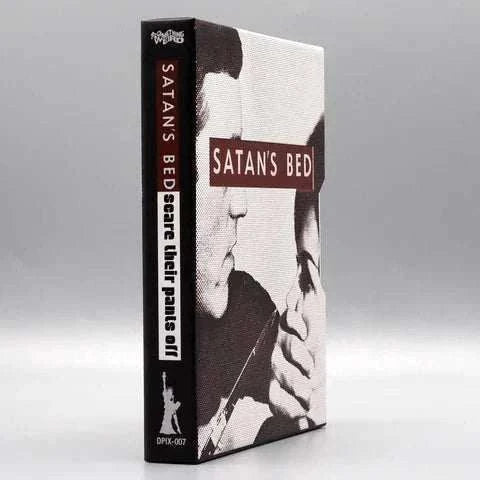 Distribpix Blu-Ray set featuring Satan's Bed and Scare Their Pants Off with restored 4K artwork and reversible slipcase.