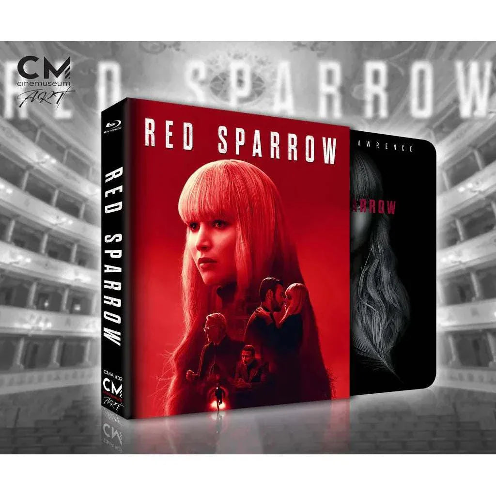 Red Sparrow CMA #02 limited edition lenticular full slip steelbook Blu-ray with photobooklet and postcards