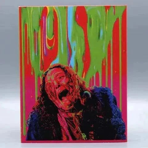 Vinegar Syndrome Pictures Street Trash 2024 Blu-ray with colorful slime-covered horror movie cover and slipcase