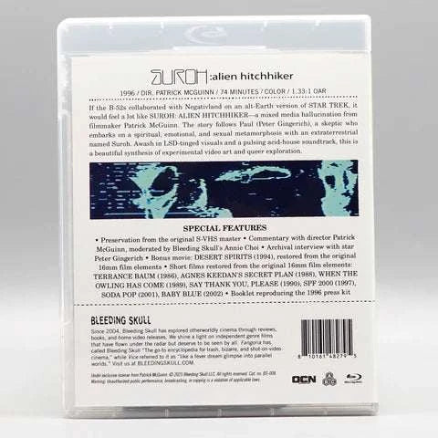 Bleeding Skull - Suroh: Alien Hitchhiker Blu-Ray w/ Slipcover