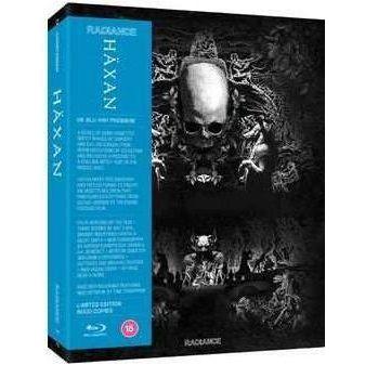 Haxan limited edition Blu-Ray with rigid slipcase featuring restored horror film artwork and special edition packaging