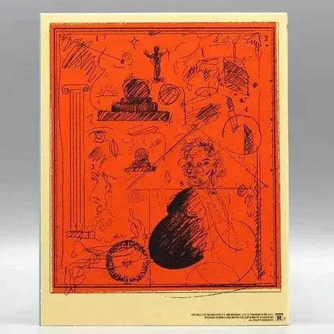 Vinegar Syndrome Labs The Belly of an Architect Blu-Ray with Slipcover - Artistic Cover Design