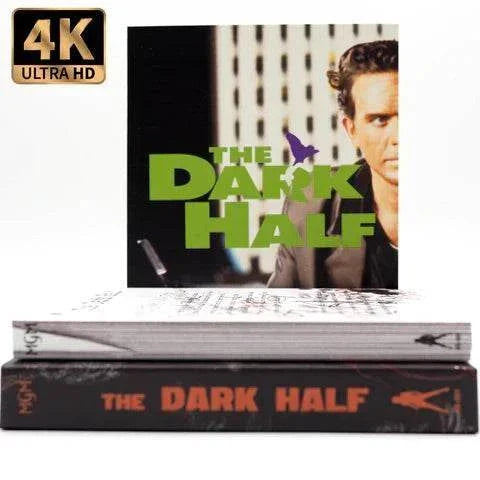 The Dark Half 4K UHD Blu-Ray with Slipcase by Vinegar Syndrome.