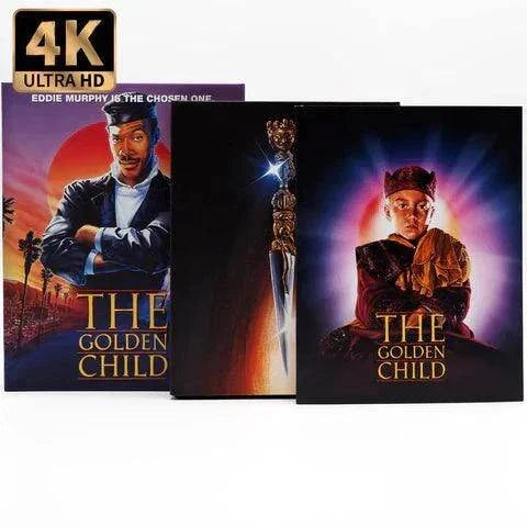 Vinegar Syndrome Ultra The Golden Child 4K UHD + Blu-Ray with slipcase packaging.