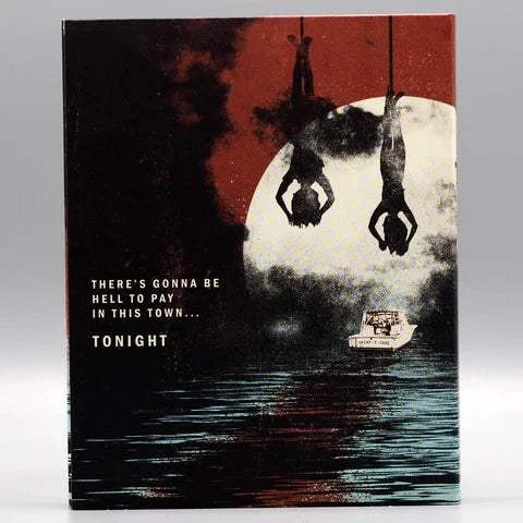 VHSHitfest - The Killing Tide Blu-Ray cover with dramatic night scene and suspenseful text.