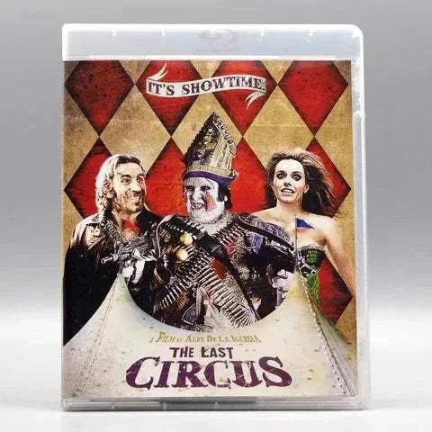 Blu-ray cover of Magnolia Pictures' "The Last Circus" featuring circus performers.