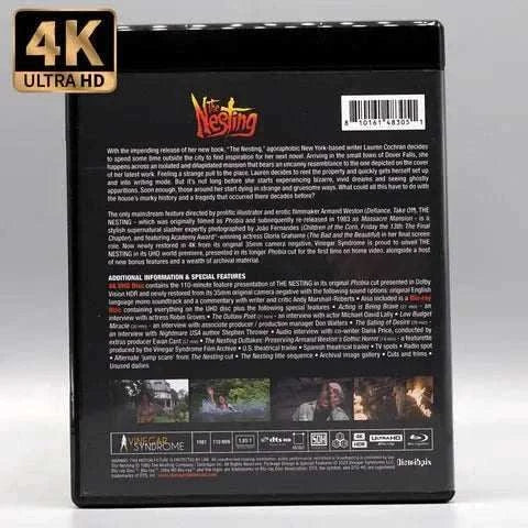 Vinegar Syndrome - The Nesting 4K UHD + Blu-Ray