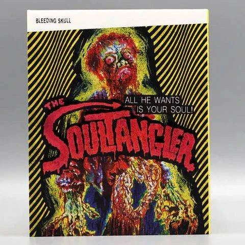 Bleeding Skull - The Soultangler Blu-Ray with Slipcover featuring horror-themed artwork.