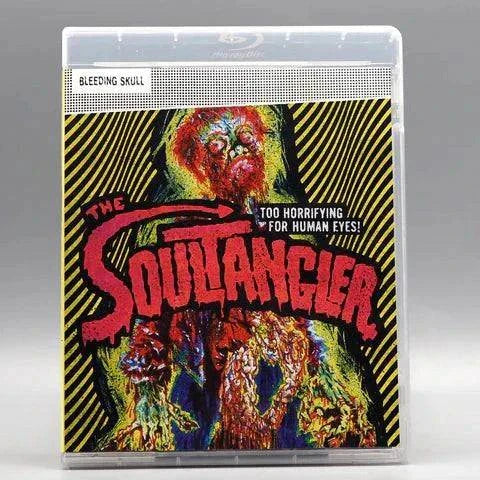 Blu-Ray cover of "The Soultangler" with vivid horror-themed artwork.