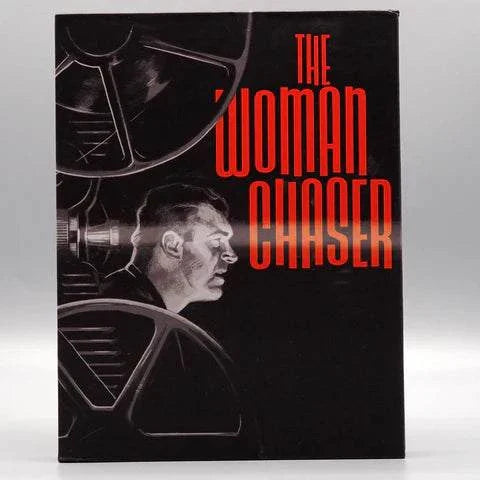 Cinématographe - The Woman Chaser Blu-Ray with slipcover featuring black and white film noir style cover and red text.