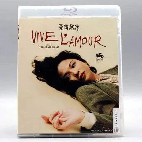 Film Movement Classics Blu-Ray of "Vive L'Amour" with slipcover packaging.