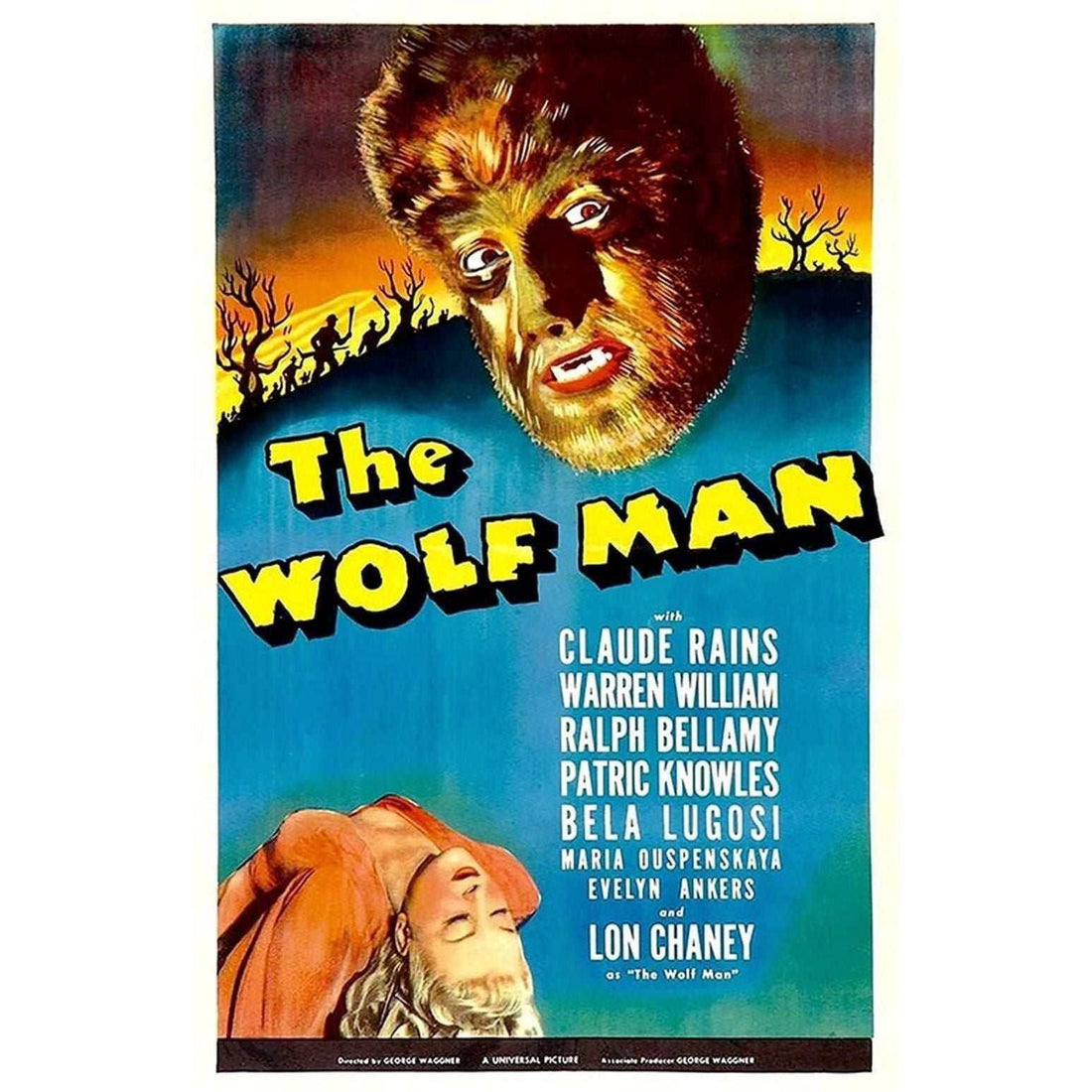 11x17 Poster from the movie The Wolf Man (1941)