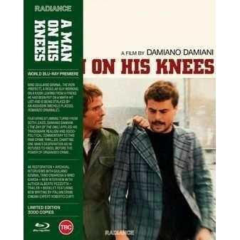 A Man On His Knees Limited Edition Blu-Ray movie cover