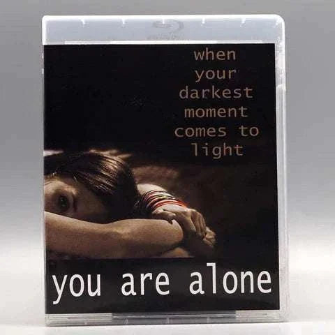 Blu-ray cover of "You Are Alone" with artistic image and promotional text.