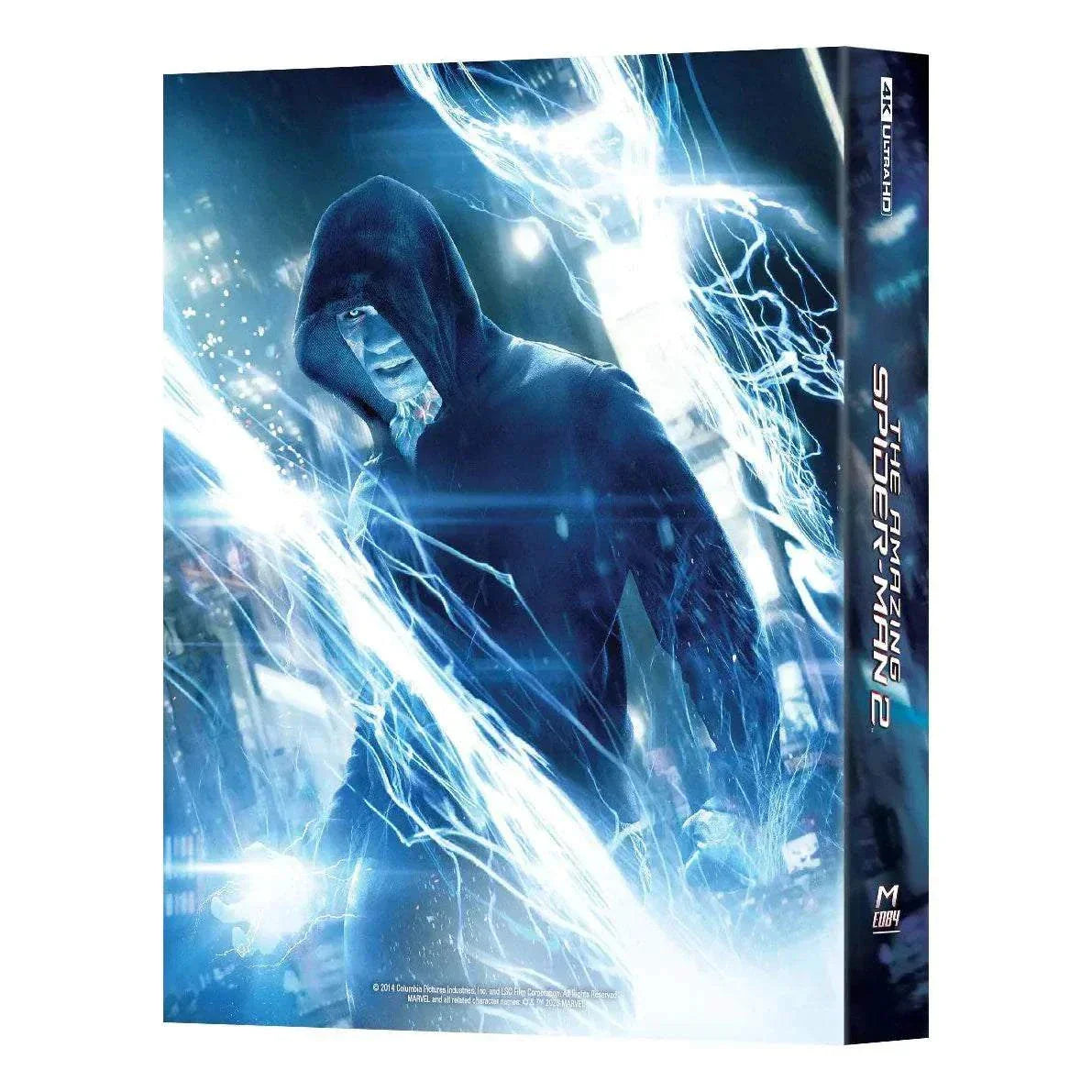 The Amazing Spider-Man 2 Steelbook 4K UHD and Blu-Ray double lenticular full slip edition with electric blue cover design