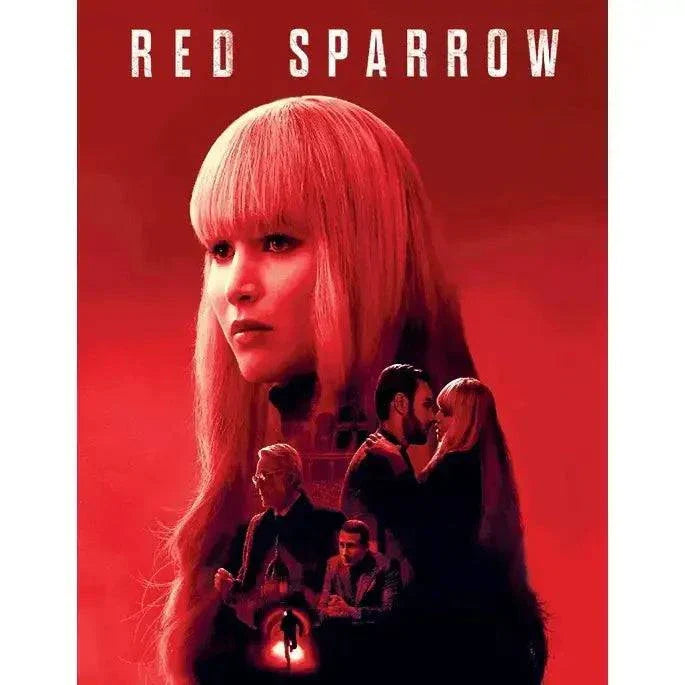 Red Sparrow CMA #02 lenticular full slip steelbook Blu-Ray with photobooklet, postcards, and exclusive art.