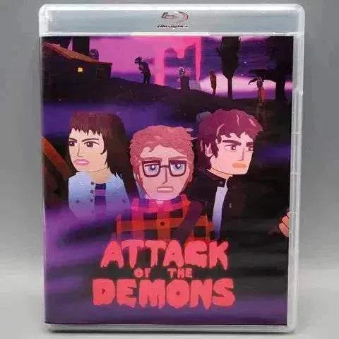 Blu-Ray cover of "Dark Star - Attack of the Demons" with slipcover, featuring animated characters against a dark background.