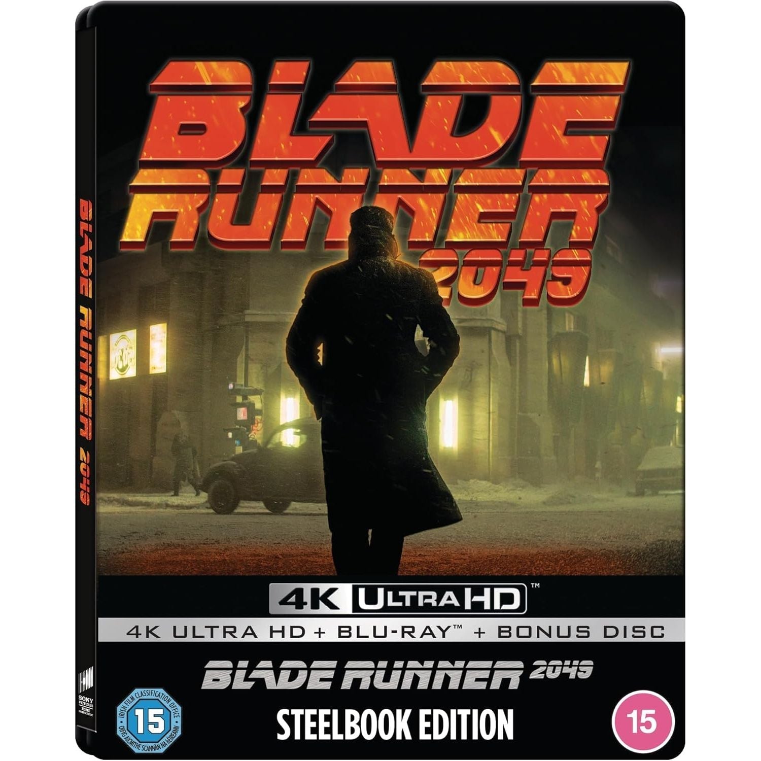 Blade Runner 2049 UK limited edition steelbook 4K Ultra HD and Blu-Ray with bonus disc and steelbook packaging