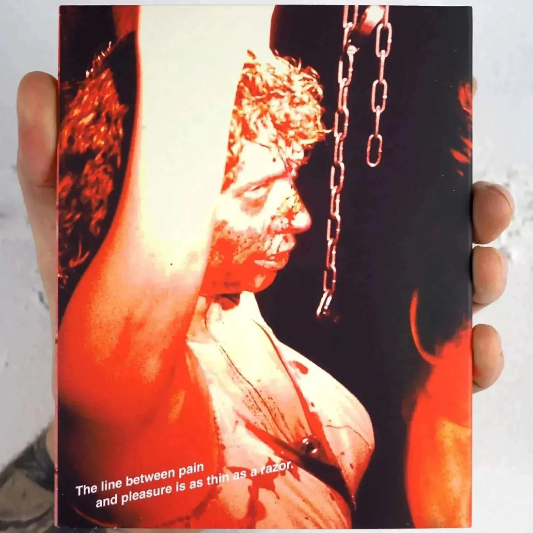 VHSHitfest Blind Faith slasher thriller slipcover with blood-themed artwork.