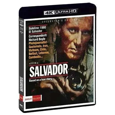 Salvador Collector's Edition 4K UHD Blu-Ray with Limited Edition Slipcover