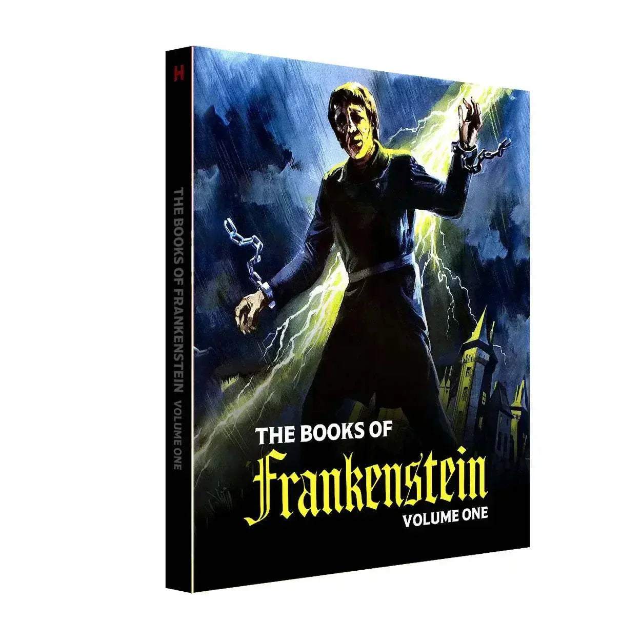 Limited Collector's Edition 4K Ultra HD and Blu-Ray set of The Curse of Frankenstein by Hammer Films with restored film, special features, and deluxe packaging.