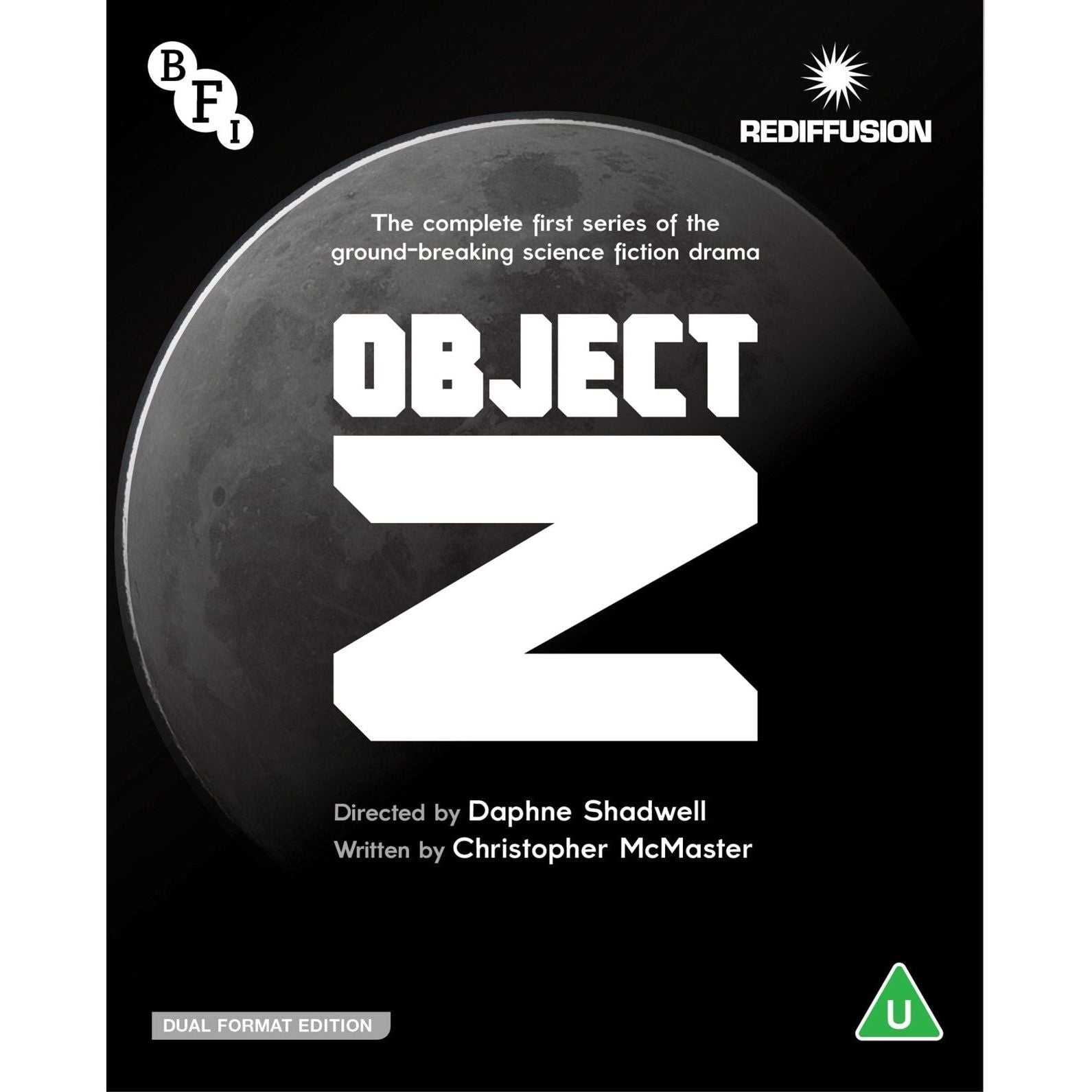 PRE-ORDER: Object Z Blu-Ray (REGION B) cover art with moon design and text.