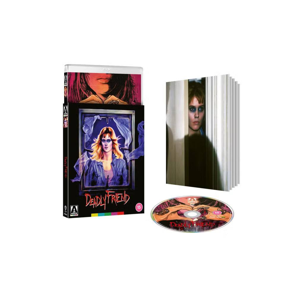 Deadly Friend Limited Edition Blu-ray with slipcover and illustrated booklet by Arrow Films UK, Region B, horror movie special release