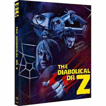 Limited edition Blu-ray of The Diabolical Dr Z with slipcover and booklet, gothic horror artwork
