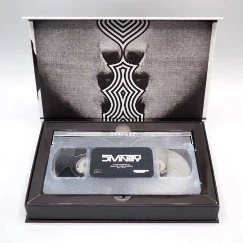 Degausser Video Divinity Limited Edition Deluxe LED VHS with artistic design.