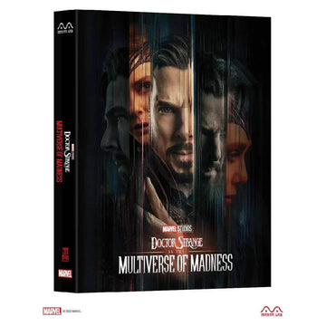 Doctor Strange in the Multiverse of Madness collectible steelbook with double lenticular full slip and embossed design