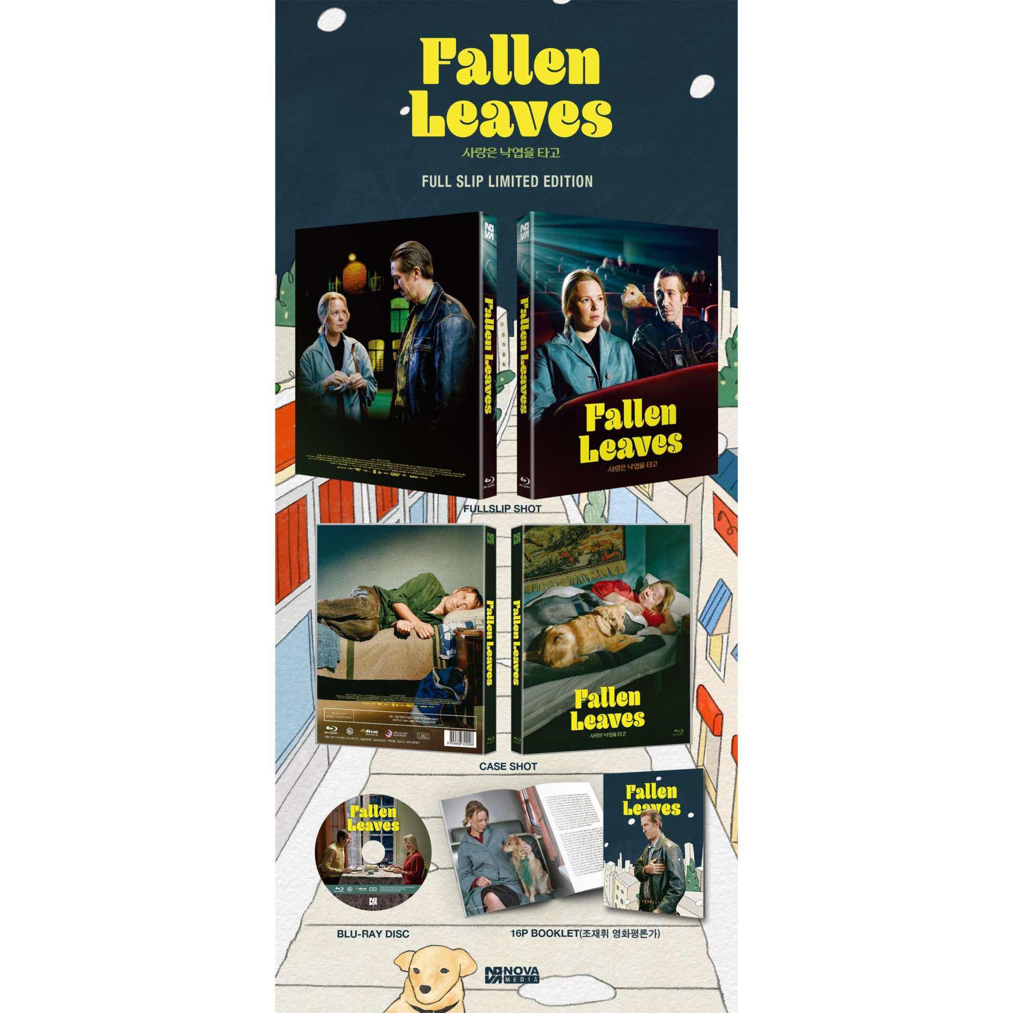 Fallen Leaves Blu-Ray Limited Edition Full Slip with Booklet and Special Features.