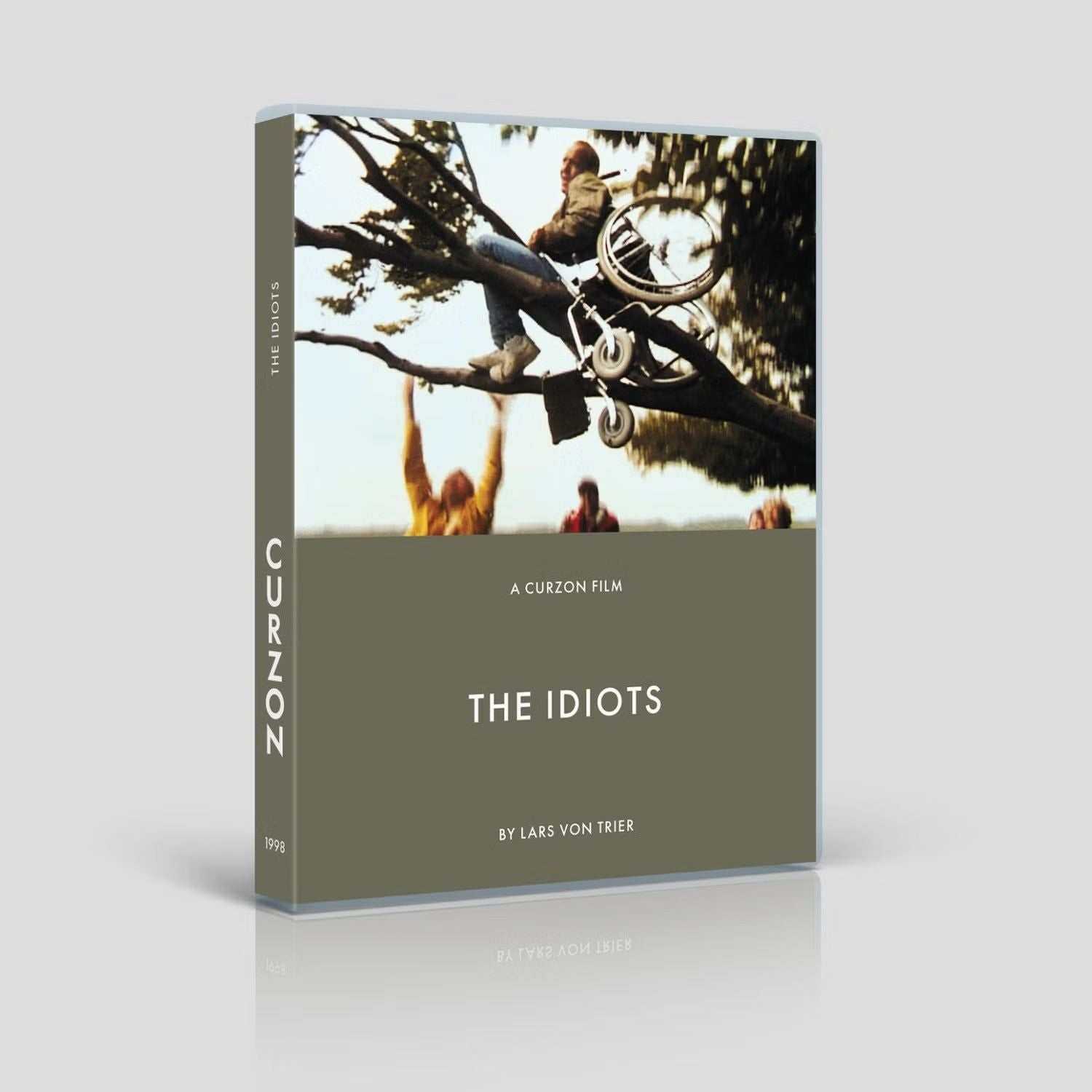 The Idiots Blu-Ray by Lars von Trier, Curzon Film World, REGION B packaging.