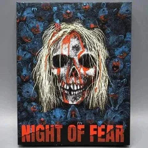 Umbrella Entertainment - Inn of the Damned + Night of Fear Blu-Ray cover featuring horror imagery.