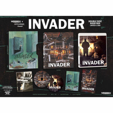 PRE-ORDER: Invader 2024 2-Disc Deluxe Edition Blu-ray/CD with Rigid Box.