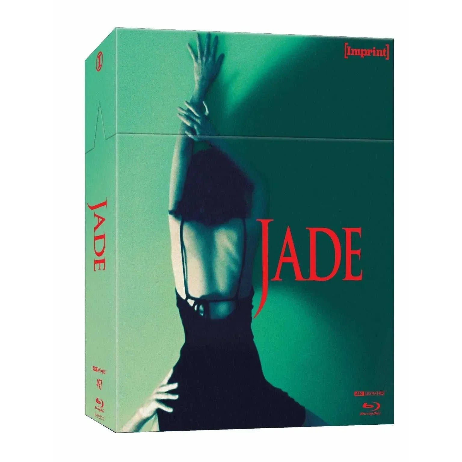 Limited edition Jade 1995 4K UHD + Blu-ray hardbox with hardback booklet, region free, Imprint Films release