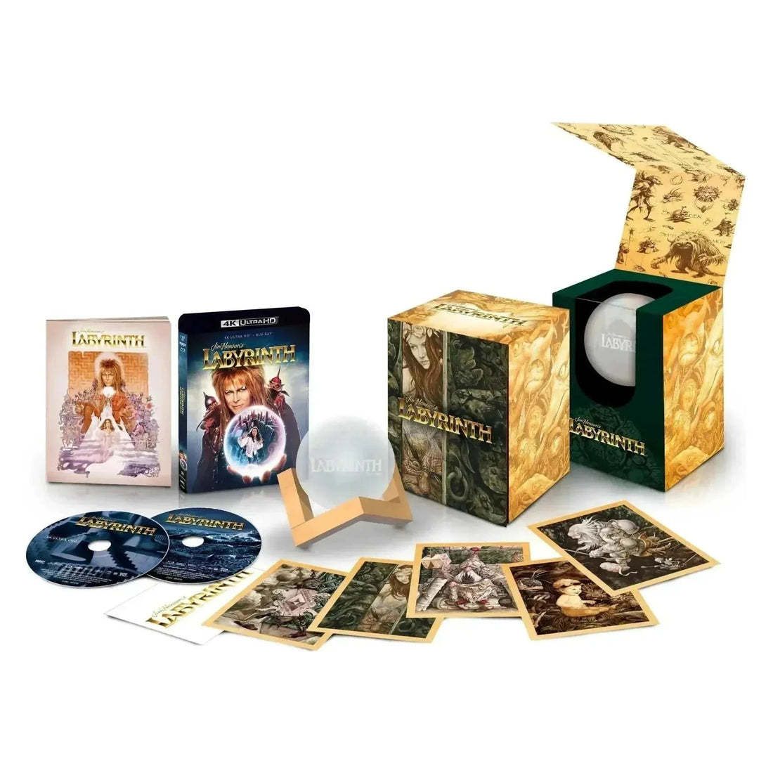  Labyrinth Limited Collector's Set 4K UHD + Blu-Ray front cover