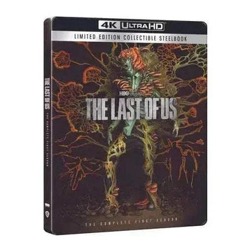 The Last Of Us Season 1 UK Limited Edition Steelbook 4K Ultra HD with infected creature artwork and protective packaging