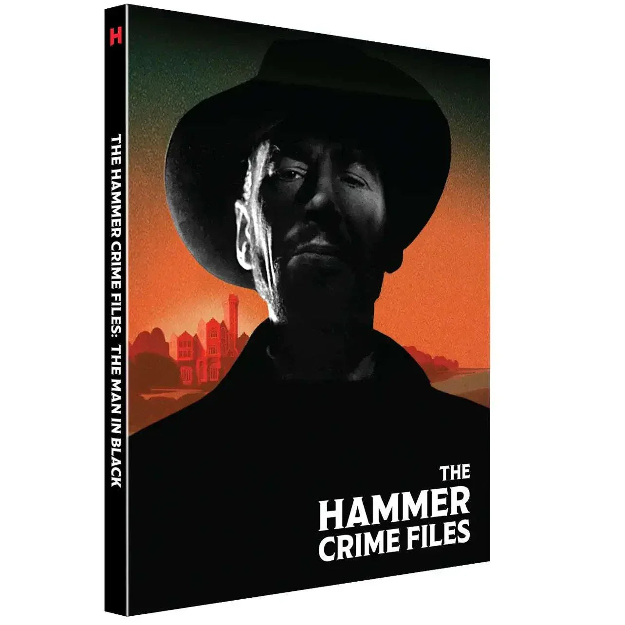 The Man in Black limited collectors edition 4K Ultra HD and Blu-Ray slipcase with booklet from Hammer Crime Files