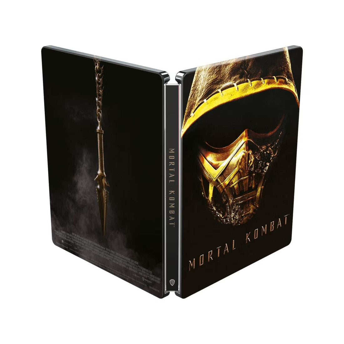 Mortal Kombat 2021 Limited Edition Steelbook 4K Ultra HD and Blu-Ray with Scorpion mask cover, UK region free