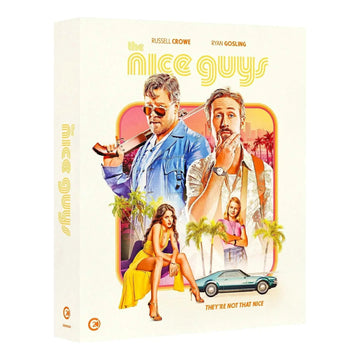 The Nice Guys Limited Edition 4K UHD and Blu-ray with rigid slipcase and extras featuring artwork and bonus content