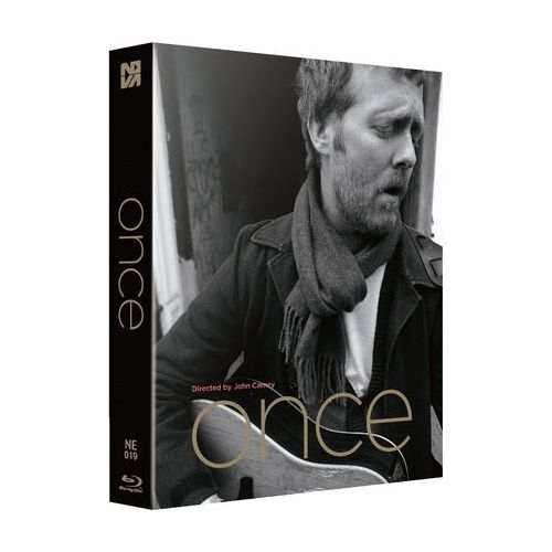 Once Limited Edition Steelbook Blu-Ray and CD Full Slip-A featuring black and white cover image of a man playing guitar.