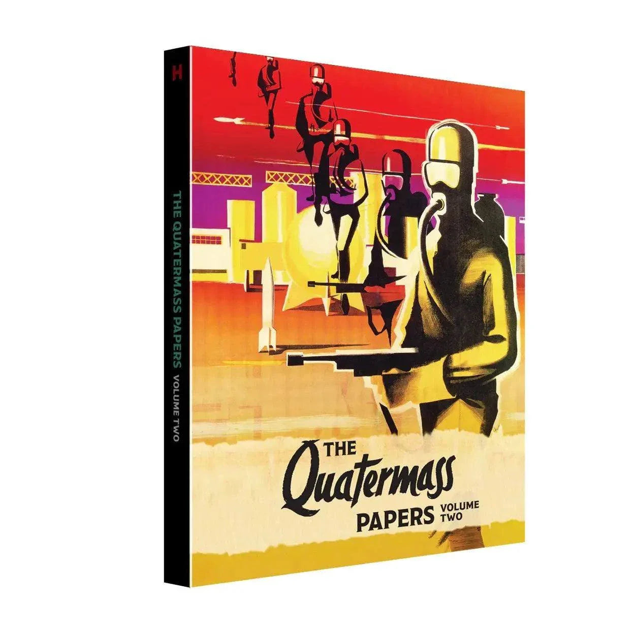 Quatermass 2 limited collectors edition 4K Ultra HD and Blu-Ray set with slipcase featuring restored sci-fi film and exclusive bonus content