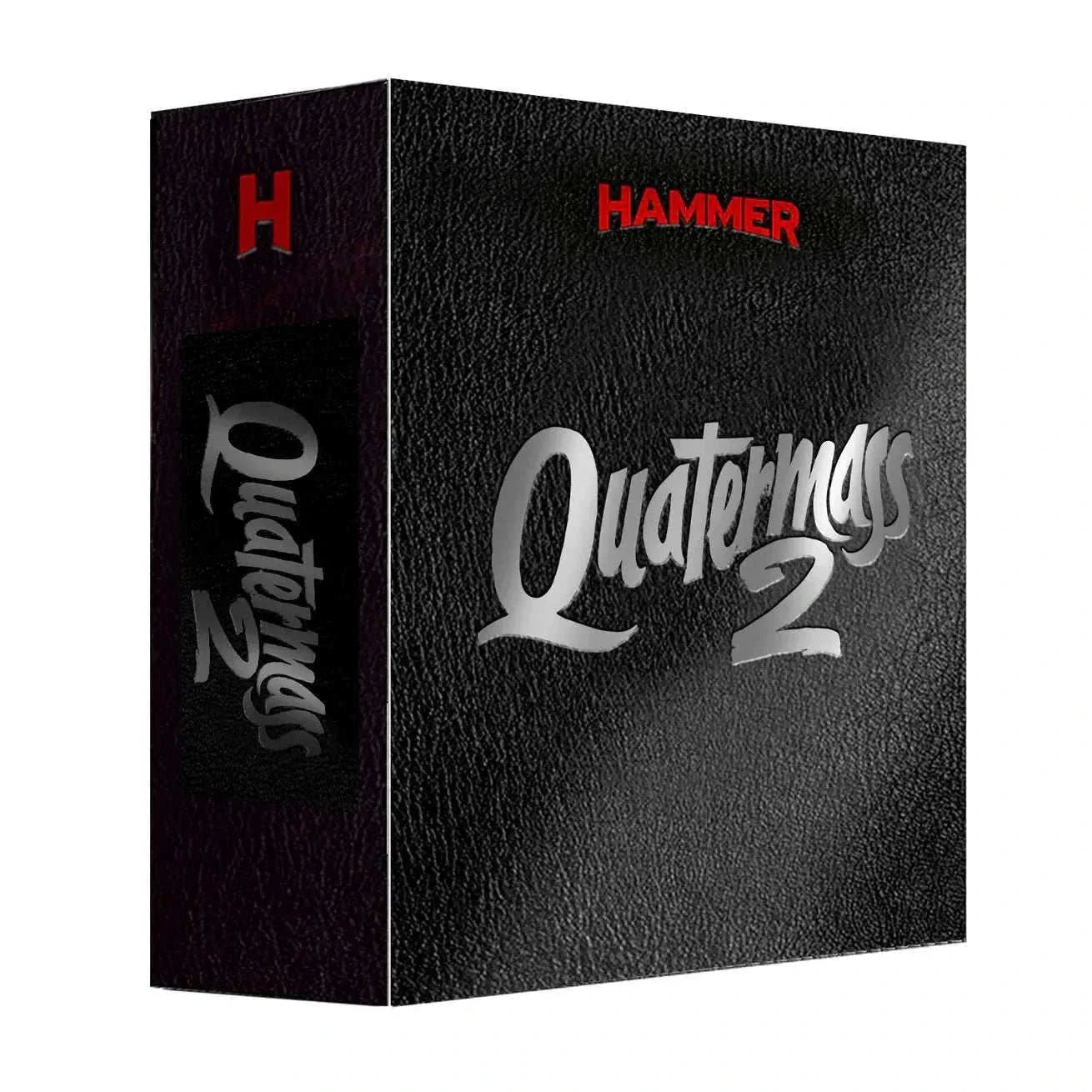 Quatermass 2 limited collectors edition 4K Ultra HD and Blu-Ray set in black leather-feel slipcase with silver and red lettering