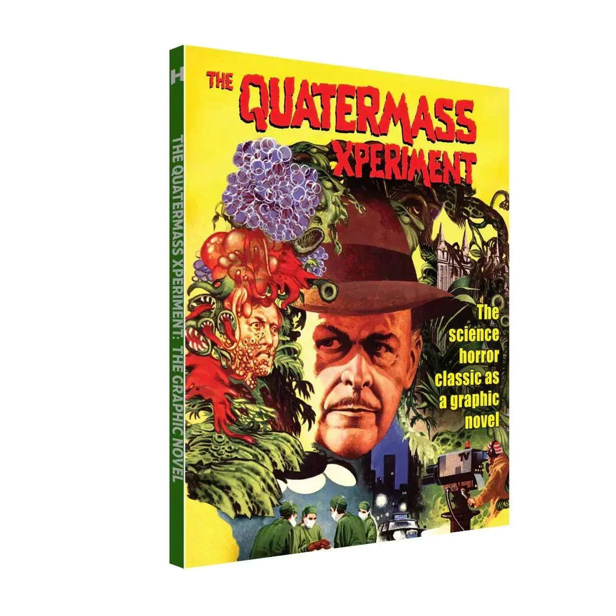 The Quatermass Xperiment Limited Collectors Edition 4K Ultra HD Blu-Ray with slipcase, sci-fi horror classic by Nigel Kneale and Val Guest, region B.