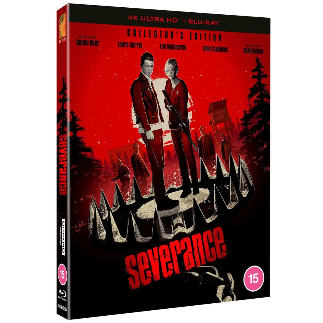Severance UK Limited Collectors Edition 4K Ultra HD and Blu-Ray set with poster and art cards