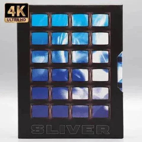 Vinegar Syndrome Sliver 4K UHD Blu-Ray with slipcase showcasing cover art.