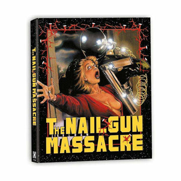 The Nail Gun Massacre (1989) 4K UHD + Blu-Ray with embossed slipcover.